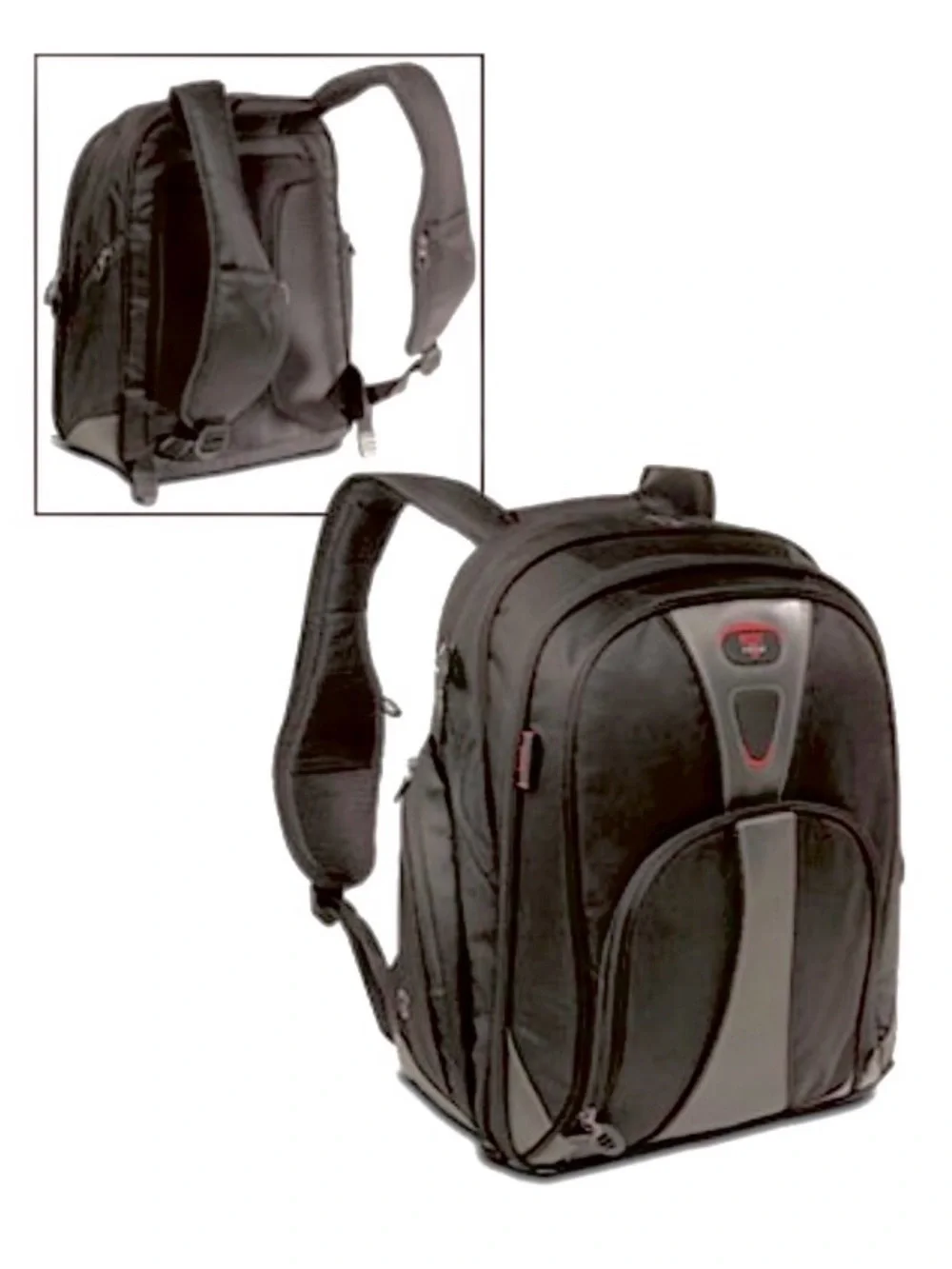 Tumi UNISEX Alpha T-Tech Dual-Tone Black Backpack